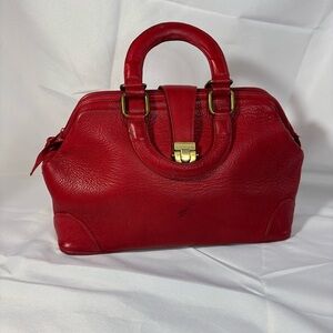 Retro Delic Red Sasha Satchel from Hidesign